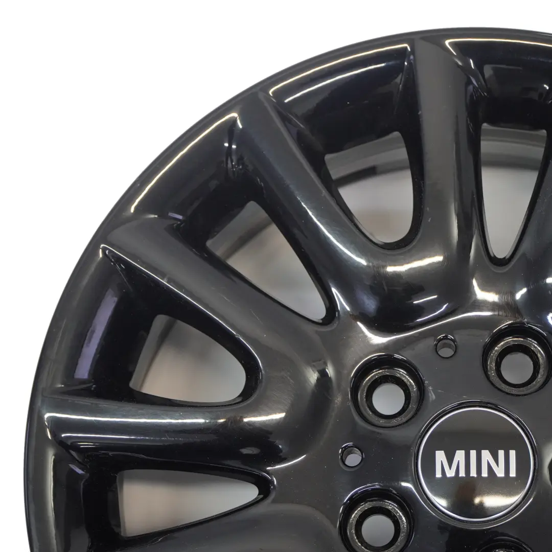 Mini Cooper One F55 F56 Black Wheel Alloy Rim 16" 6,5J Victory Spoke 495 ET:54