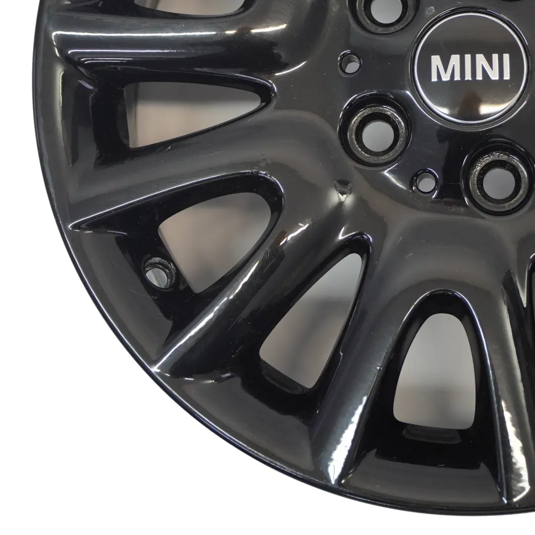 Mini Cooper One F55 F56 Black Wheel Alloy Rim 16" 6,5J Victory Spoke 495 ET:54