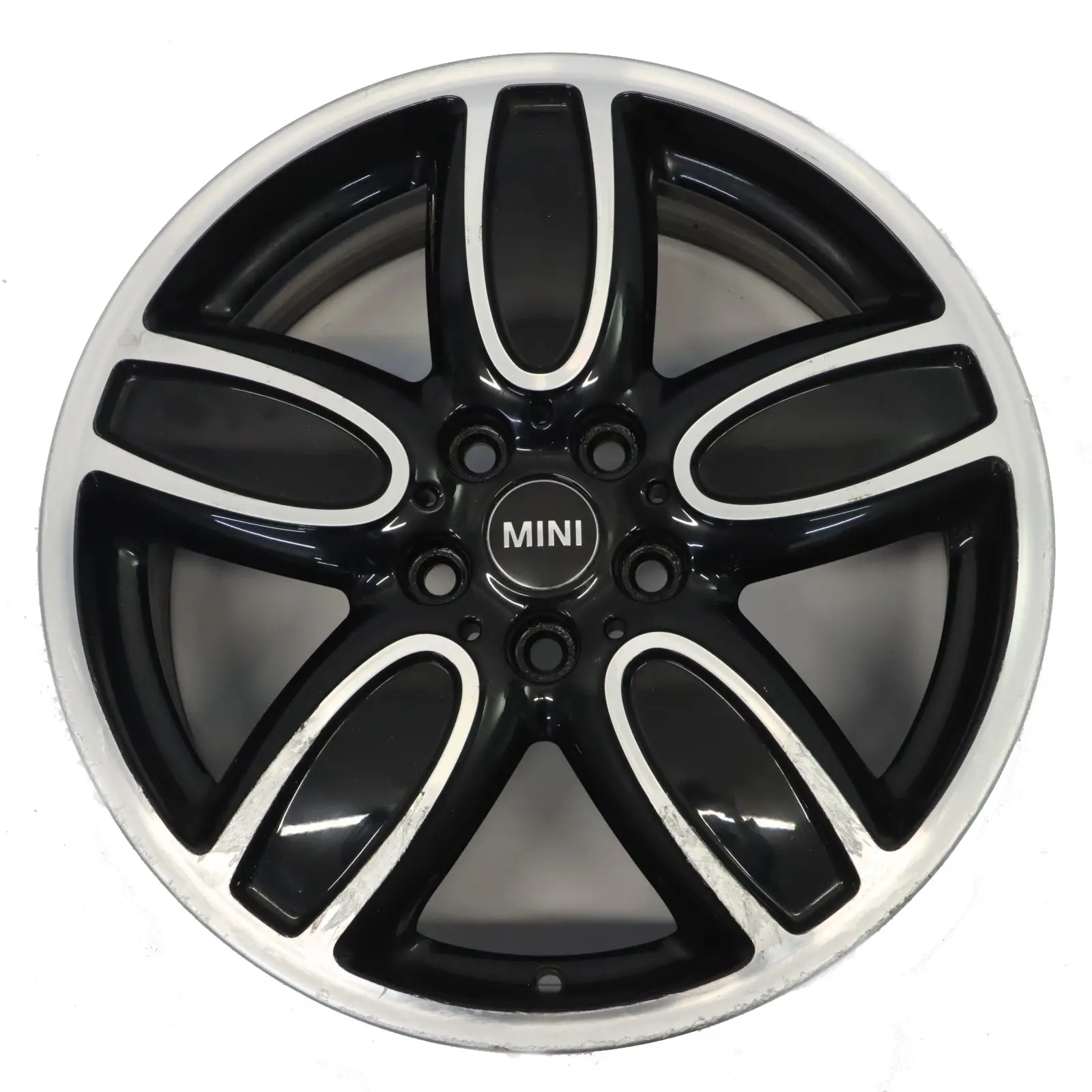 Mini F55 F56 F57 Jante noire en alliage 18" 8J ET:57 Cup Spoke 2-Tone 6858900