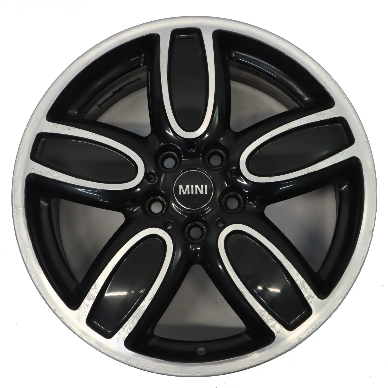 Mini F55 F56 F57 Black Wheel Alloy Rim 18" 8J ET:57 Cup Spoke 2-Tone 6858900