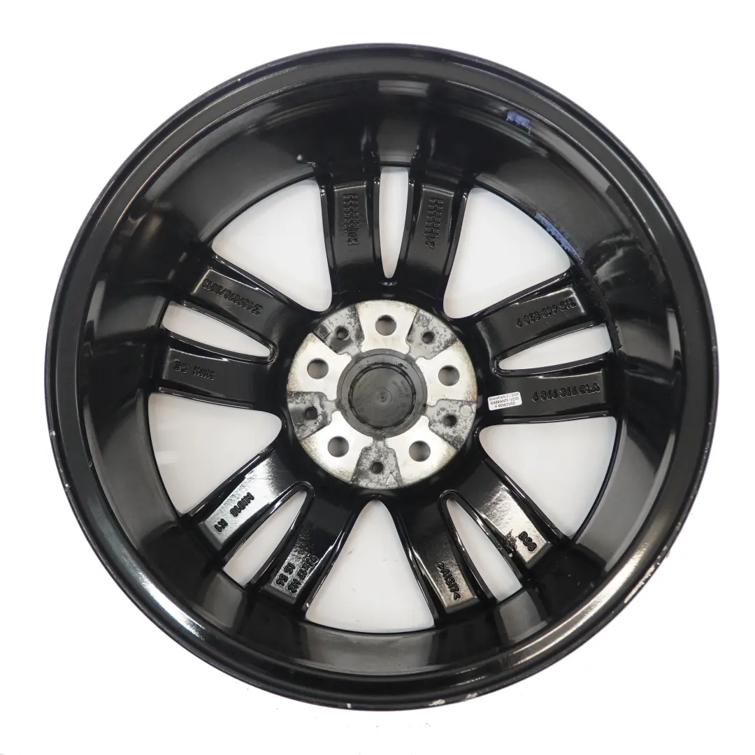 Mini Cooper F55 F56 llanta aleación negro 17" 7J ET:54 Track Spoke 562 6866366