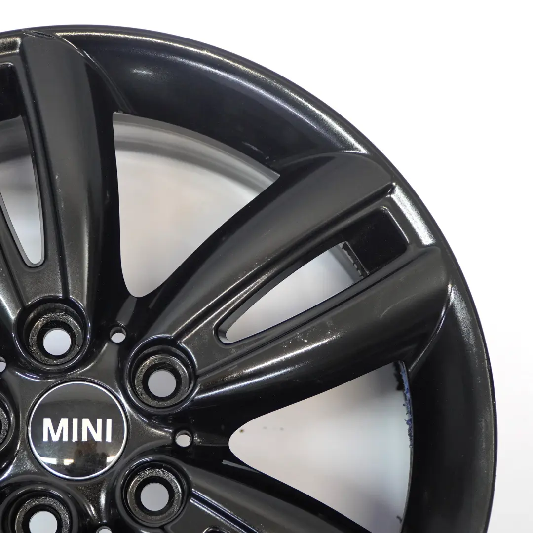 Mini Cooper F55 F56 llanta aleación negro 17" 7J ET:54 Track Spoke 562 6866366