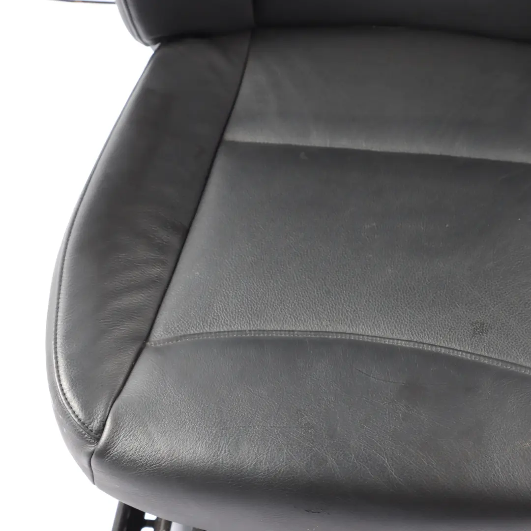 Front Seat BMW E90 E91 Left N/S Heated Black Leather Dakota Interior