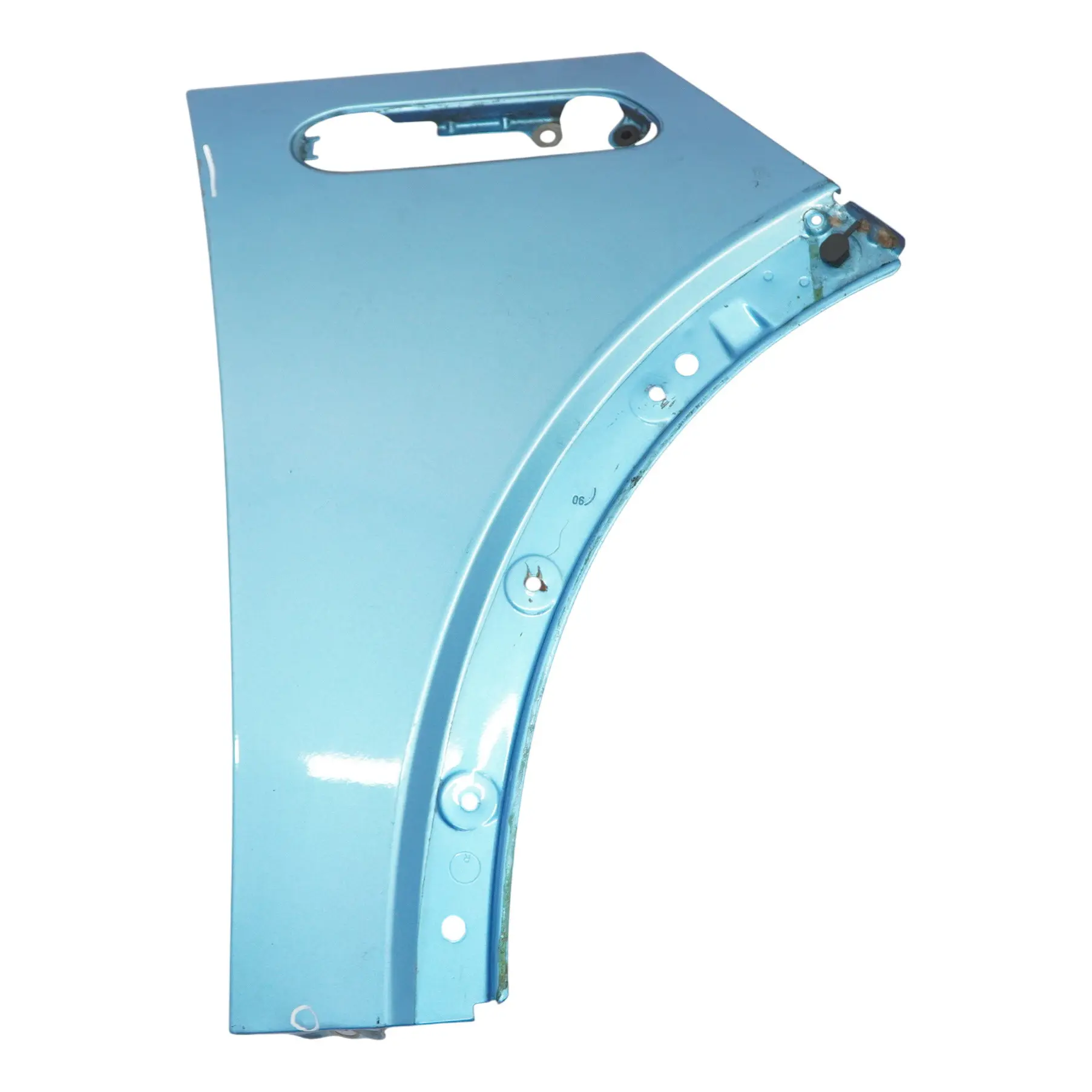 Mini R50 R52 R53 Front Right O/S Wing Panel Fender Electric Blue Metallic - 870