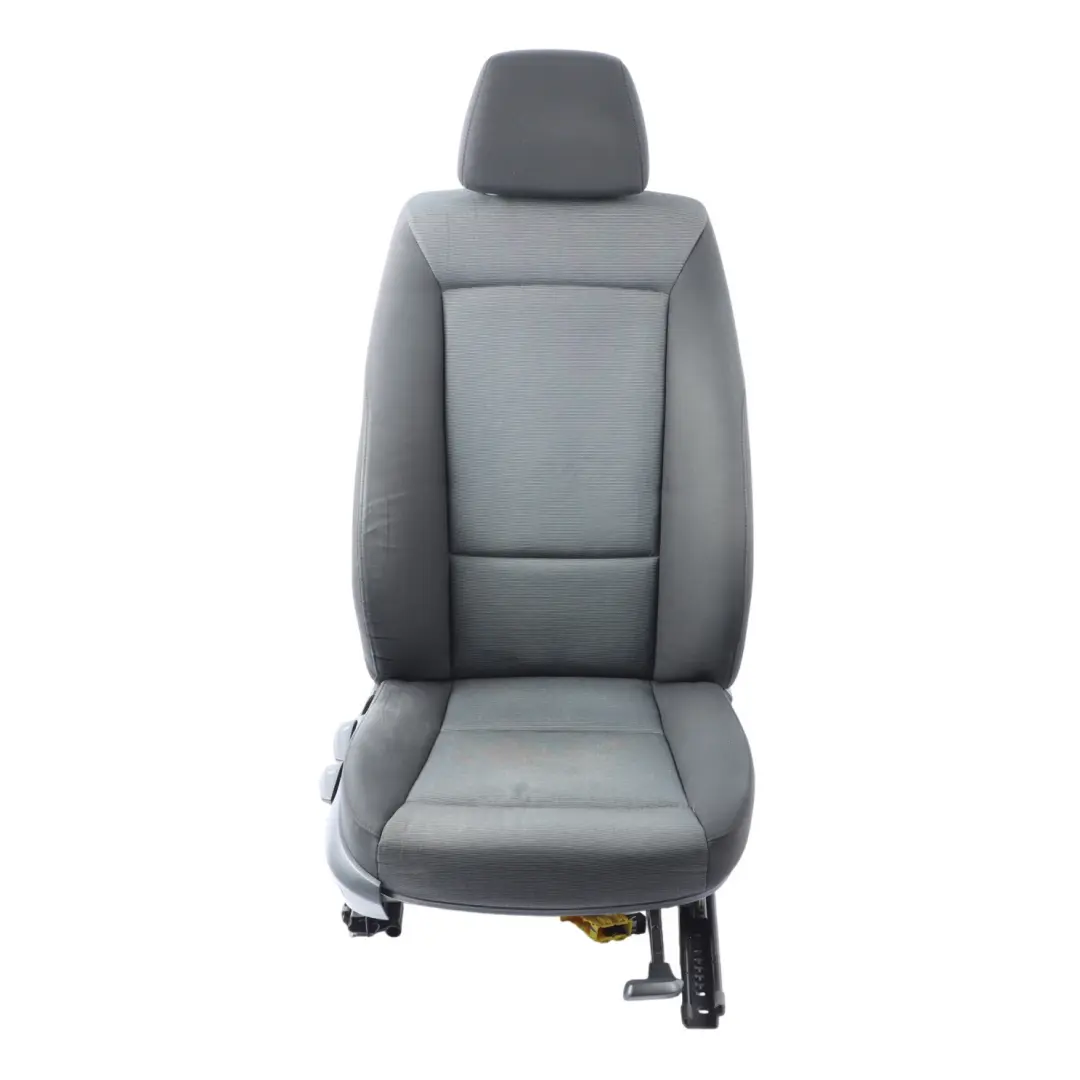 BMW E87 Asiento Delantero Derecho Tela Moiré / Interior Antracita