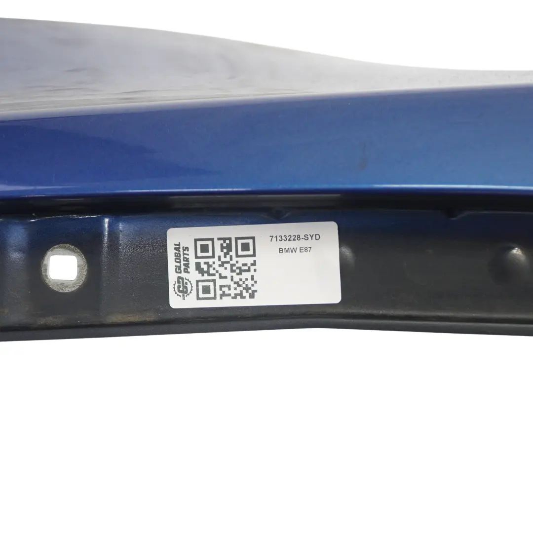 BMW E81 E87 Side Panel Fender Wing Front Right O/S Sydney Blue Metallic - A19