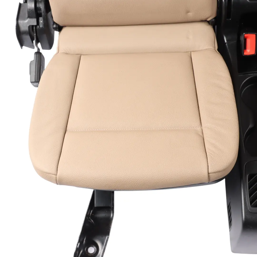 BMW X5 E70 Third Row Rear Seat Additional Seats Backrest Bench Camel Leather