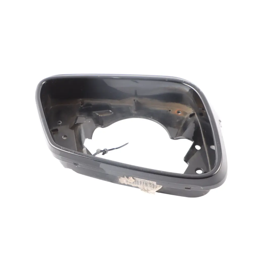 Wing Mirror Ring BMW F10 F11 Support Frame Trim Right O/S High Gloss 7266032