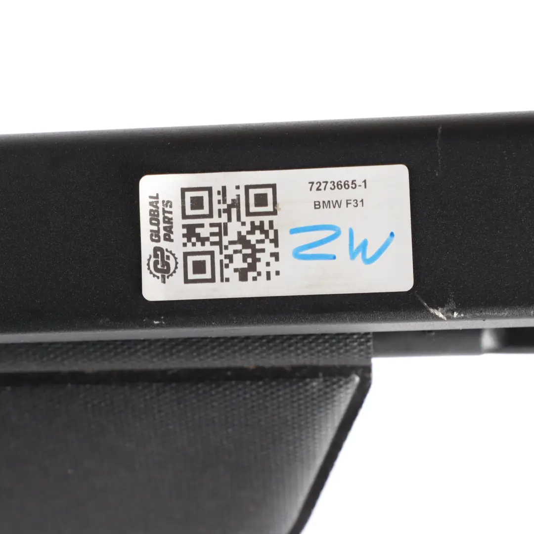 BMW F31 Rear Trunk Roller Blind Parcel Shelf Load Cover Black 7273665