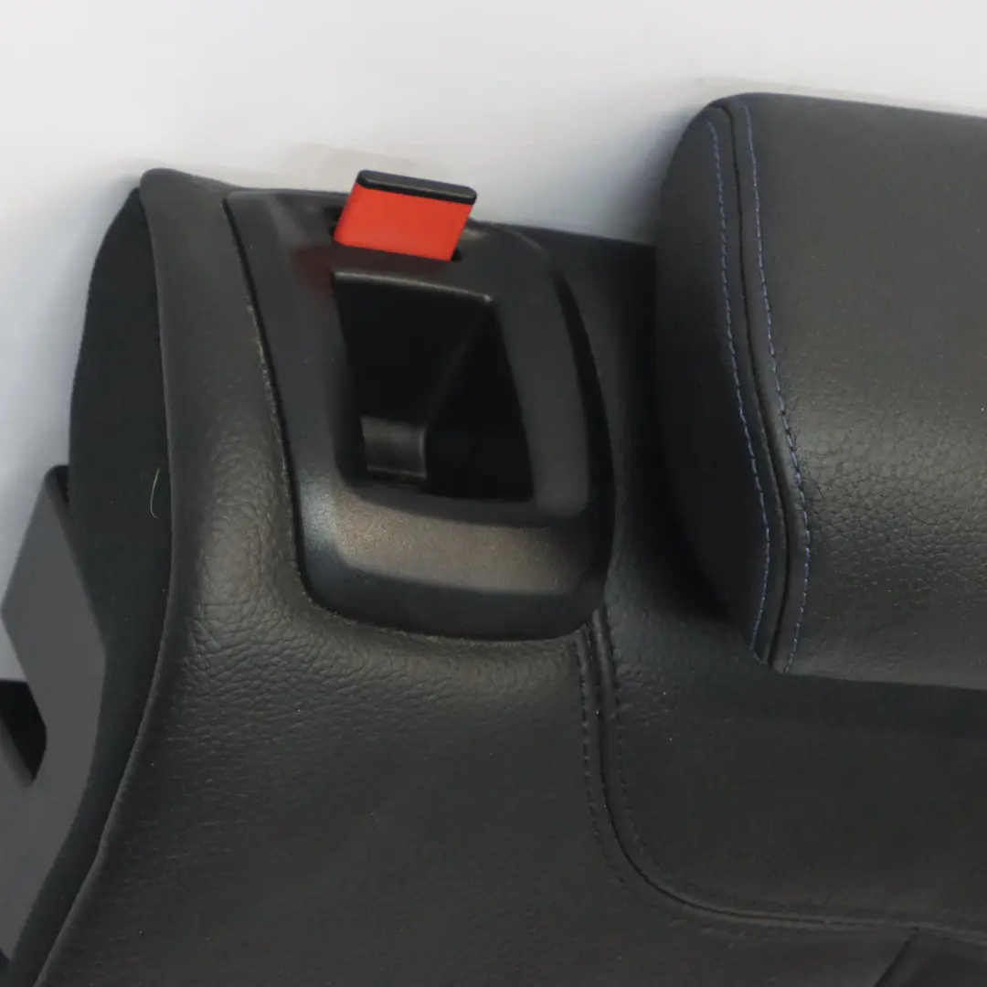 Respaldo Asiento BMW F20 F21 Trasero Derecho Funda Cuero Dakota Negro