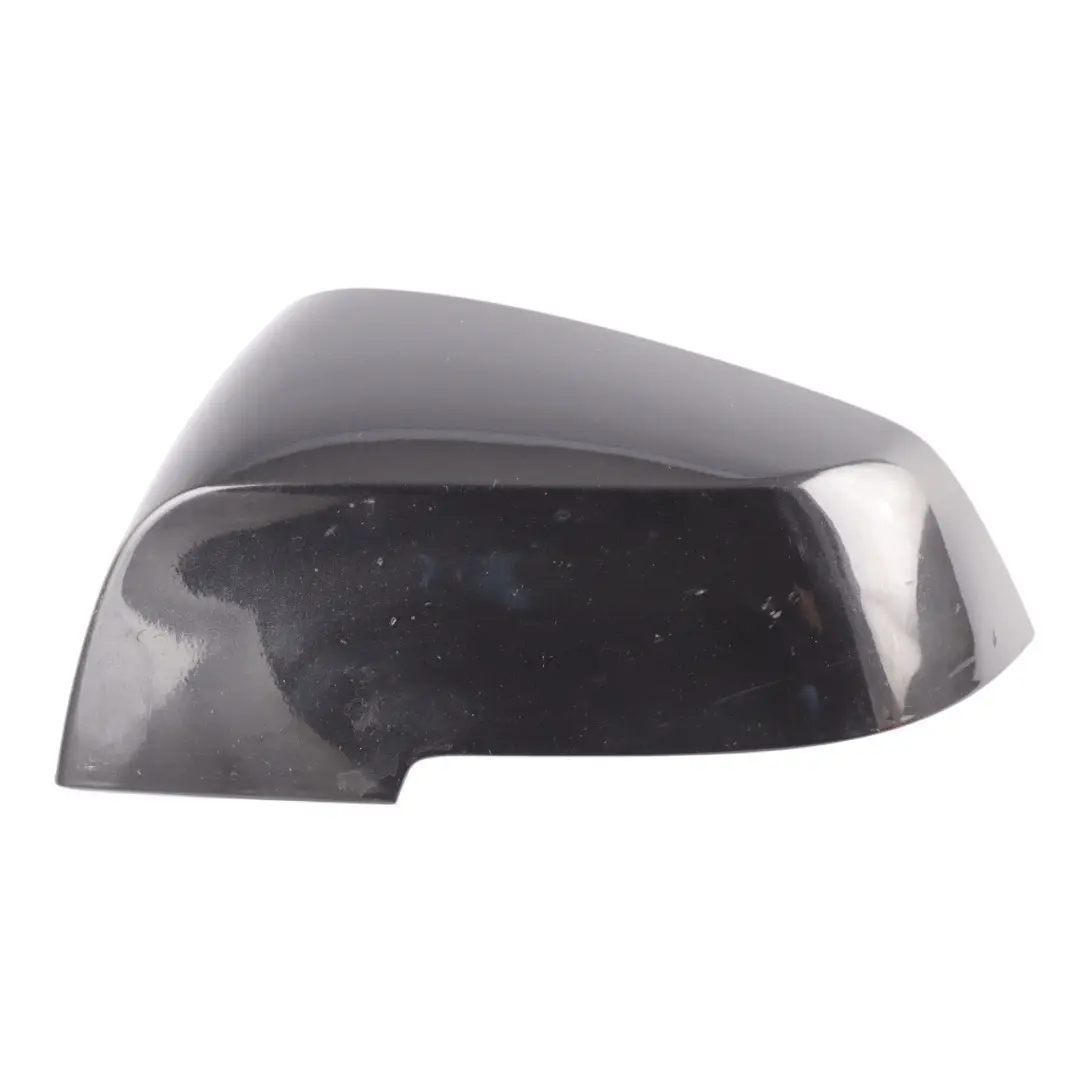 Wing Mirror Cover BMW F20 F30 Cap Casing Left N/S Black Sapphire Metallic - 475