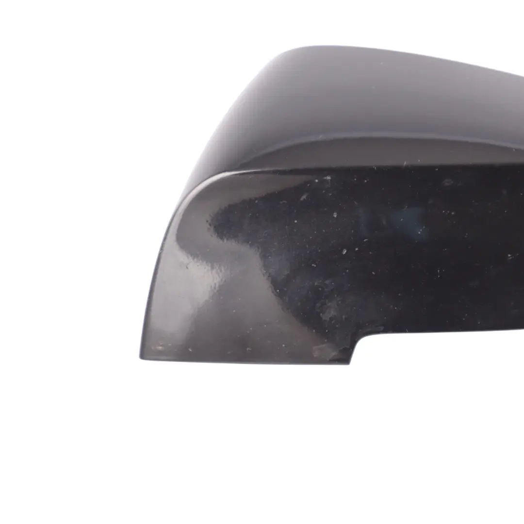 Wing Mirror Cover BMW F20 F30 Cap Casing Left N/S Black Sapphire Metallic - 475