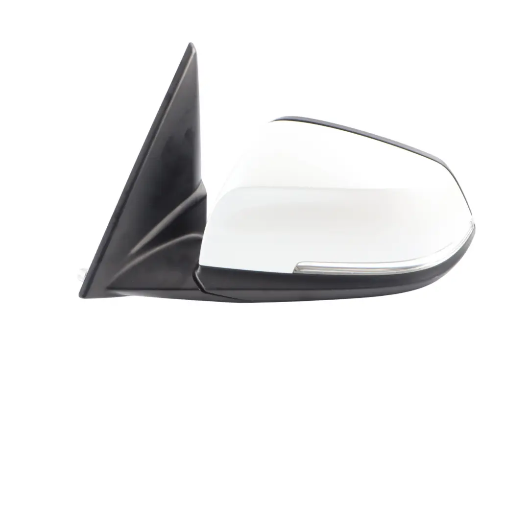 BMW X1 E84 Wing Mirror Heated Door Left N/S 6 Pins Mineral White - A96