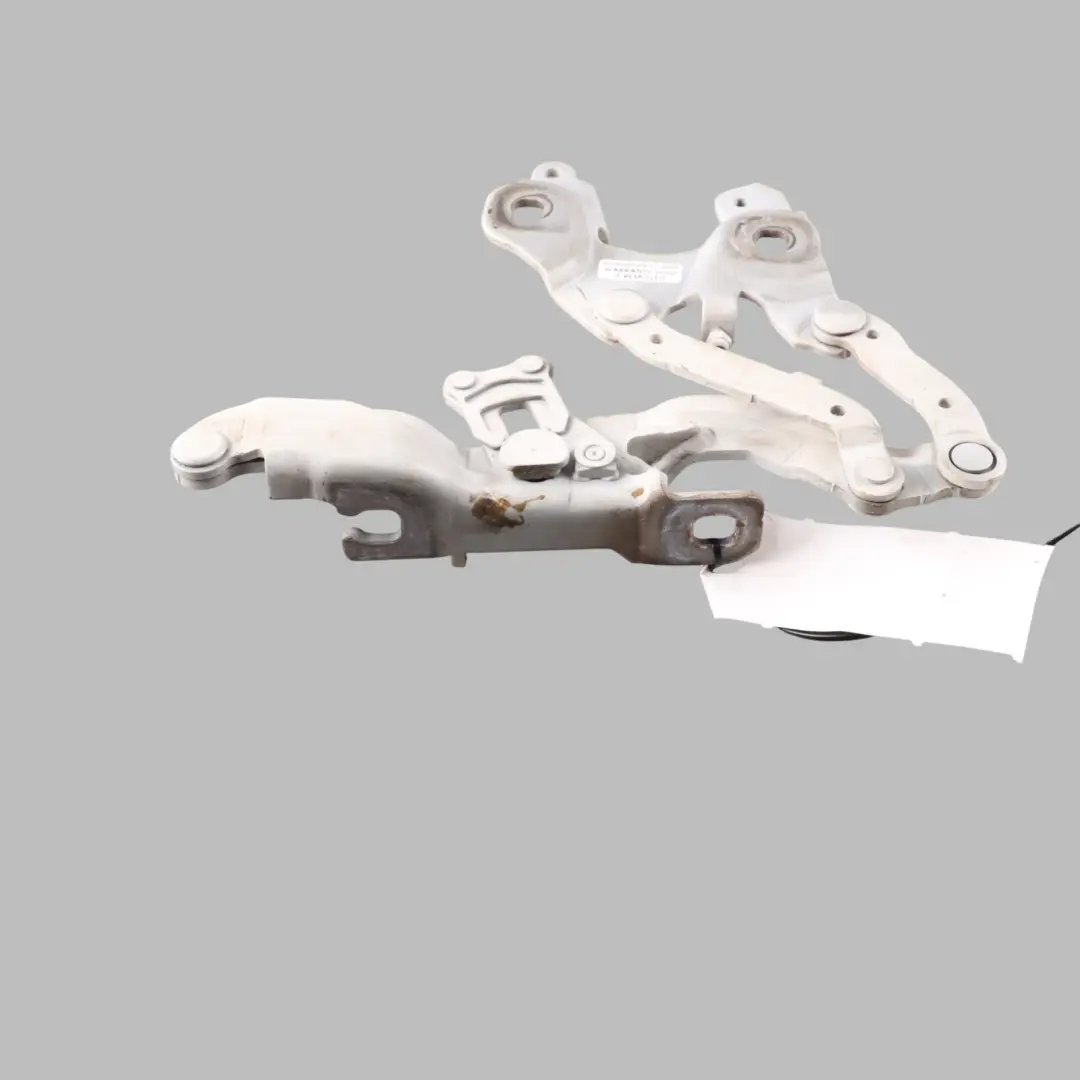 BMW E82 E88 Engine Hood Hinge Right O/S Bonnet Alpinweiss 3 White - 300