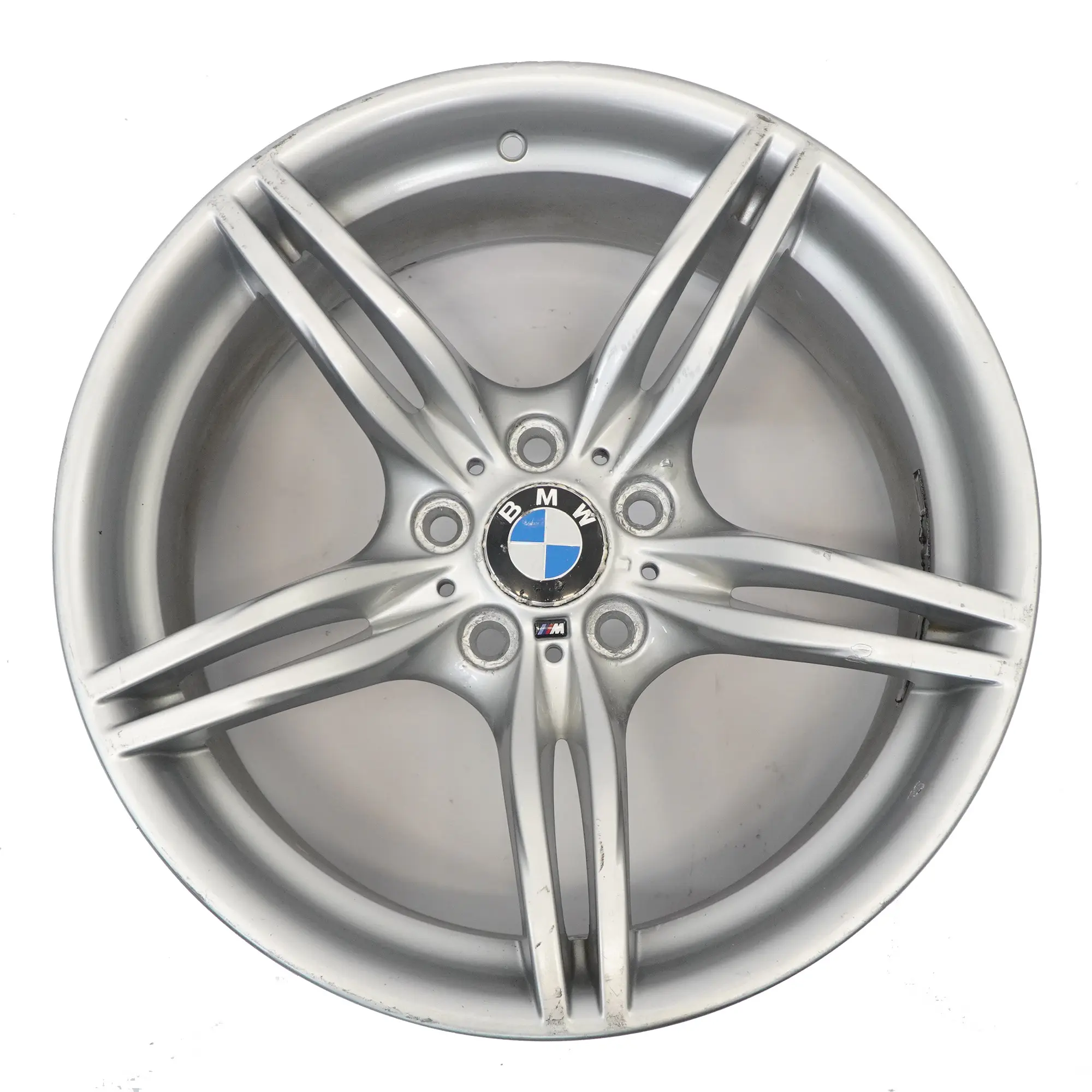 BMW Z4 E89 Silberne Leicht metall felge hinten 19" 9J M Doppelspeiche 7842136