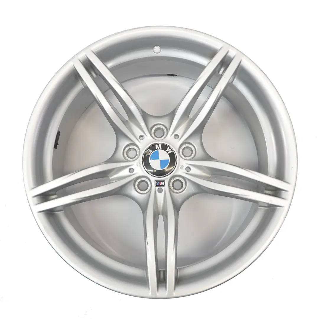 BMW Z4 E89 Silberne Leicht metall felge hinten 19" 9J M Doppelspeiche 7842136