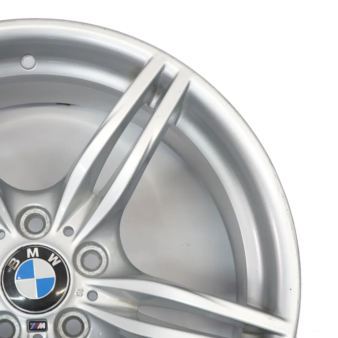 BMW Z4 E89 Silberne Leicht metall felge hinten 19" 9J M Doppelspeiche 7842136