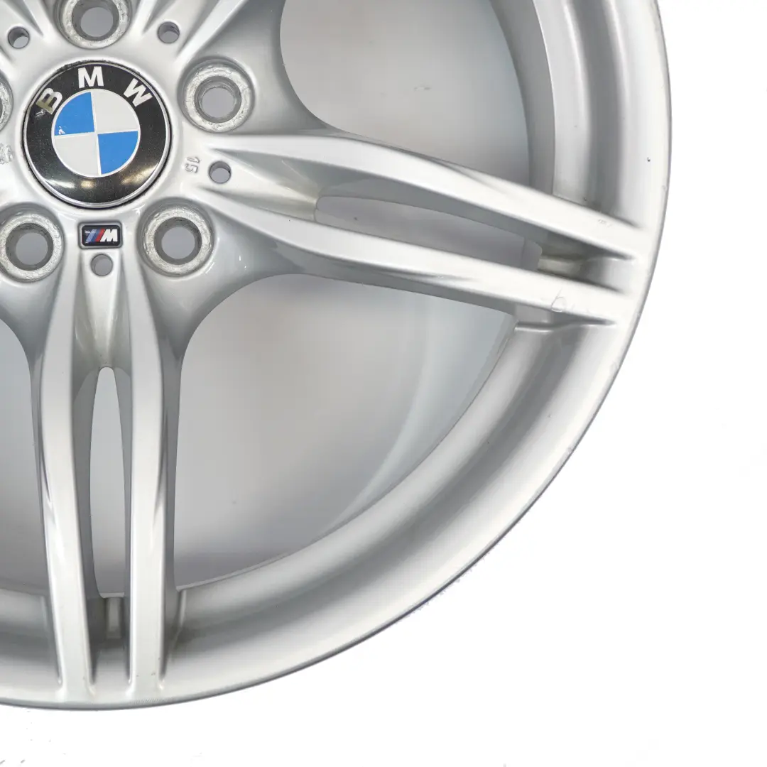 BMW Z4 E89 Silberne Leicht metall felge hinten 19" 9J M Doppelspeiche 7842136