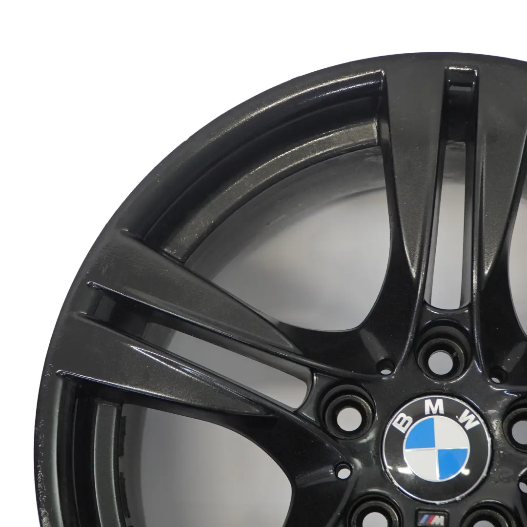 BMW X1 E84 Black Rear Wheel Alloy Rim 18" M Double Spoke 355 9J ET:41 7842637