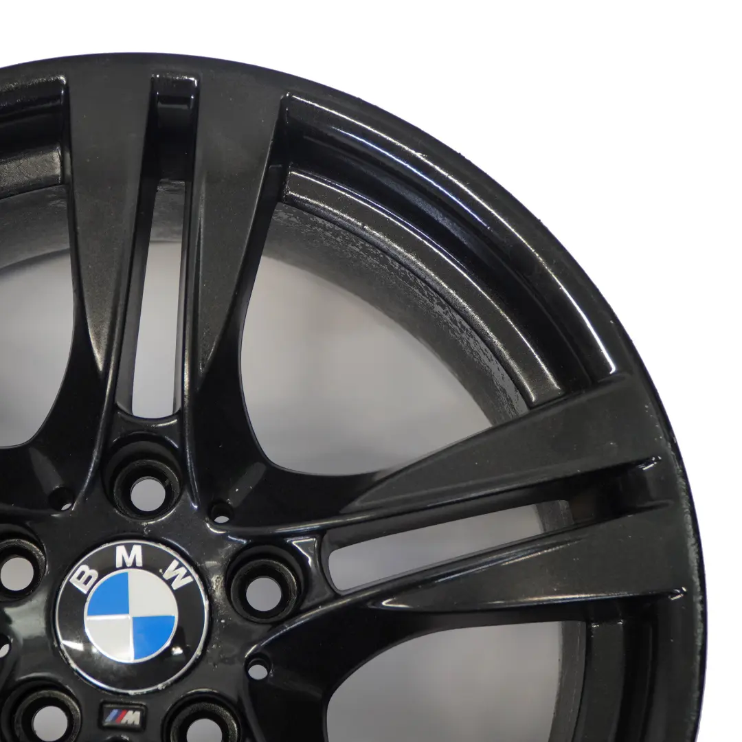 BMW X1 E84 Black Rear Wheel Alloy Rim 18" M Double Spoke 355 9J ET:41 7842637