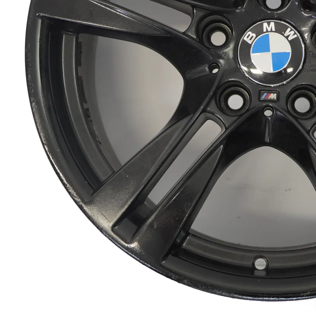 BMW X1 E84 Black Rear Wheel Alloy Rim 18" M Double Spoke 355 9J ET:41 7842637