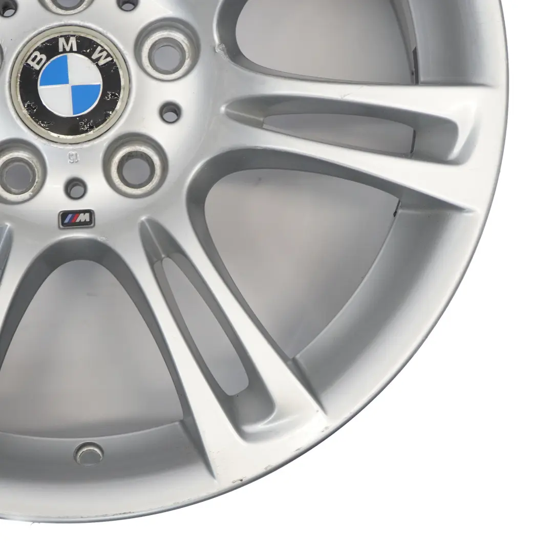 BMW F10 F11 F12 Silver Wheel Alloy Rim M Double Spoke 350 8J 18" ET:30 7842650
