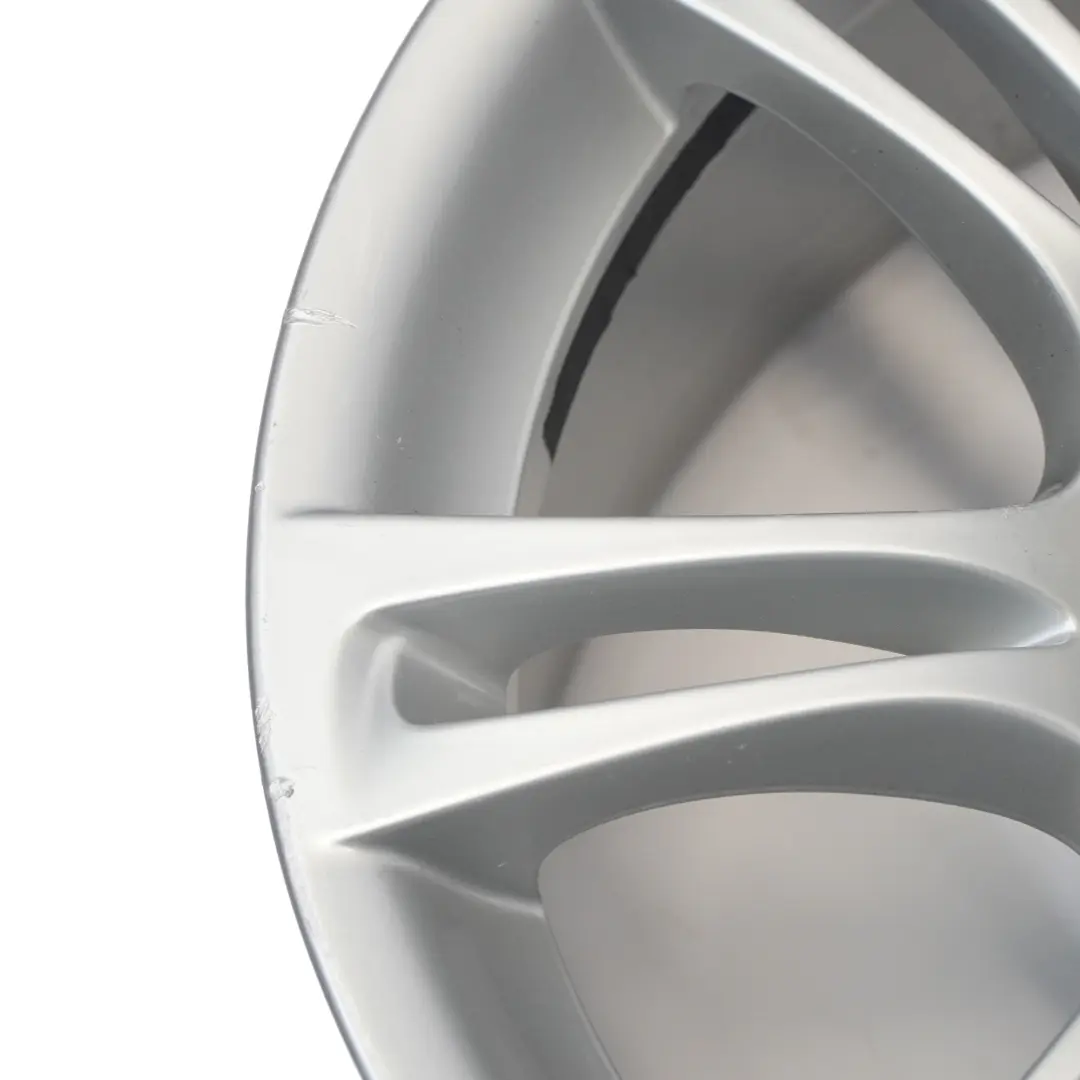 BMW F10 F11 F12 Silver Wheel Alloy Rim M Double Spoke 350 8J 18" ET:30 7842650