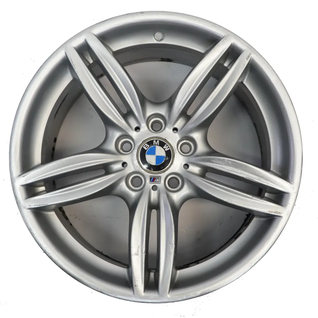 BMW F10 F12 llanta trasera aleación plata M doble radio 351 9J 19 "ET:44 7842653