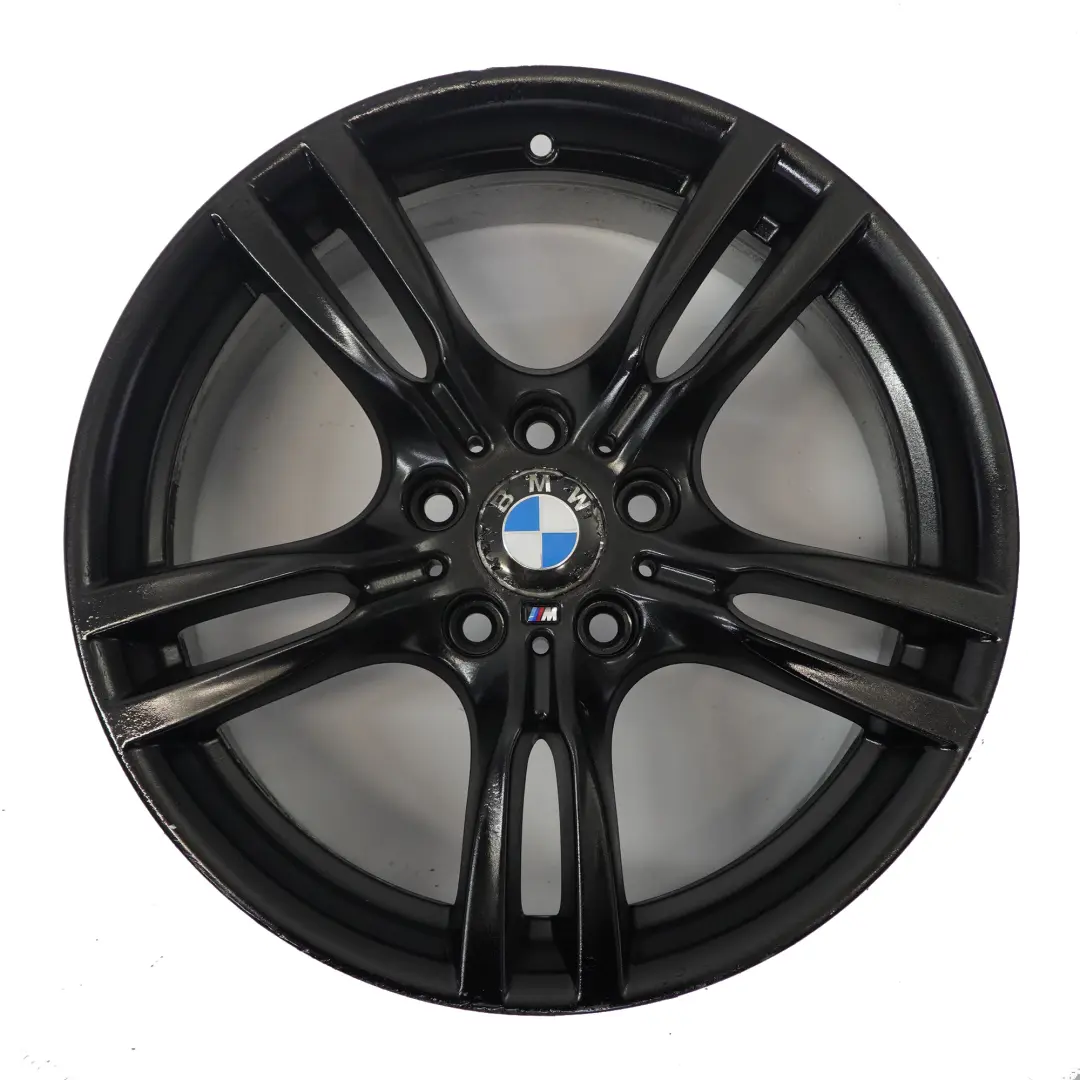 BMW F30 F31 F32 F33 Black Wheel Alloy Rim 18" M Star Spoke 400 8J ET:34 7845880