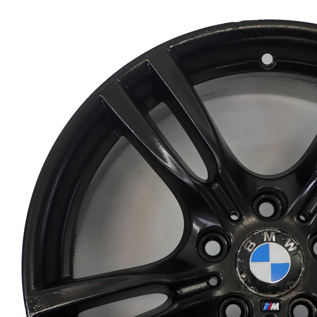 BMW F30 F31 F32 F33 Black Wheel Alloy Rim 18" M Star Spoke 400 8J ET:34 7845880