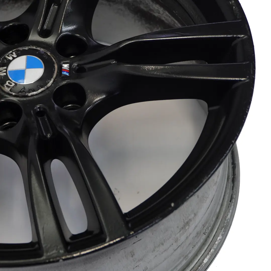 BMW F30 F31 F32 F33 Black Wheel Alloy Rim 18" M Star Spoke 400 8J ET:34 7845880