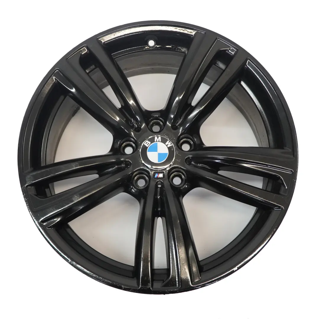 BMW F30 F32 Black Alloy Wheel Rim 19" M Double Spoke 442 8J ET:36 7846780