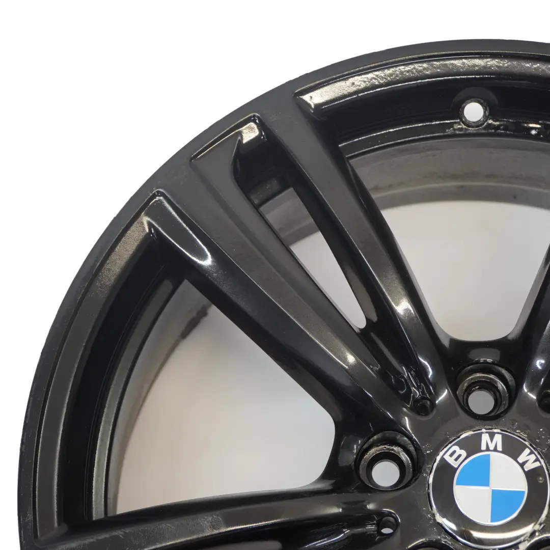 BMW F30 F32 Black Alloy Wheel Rim 19" M Double Spoke 442 8J ET:36 7846780