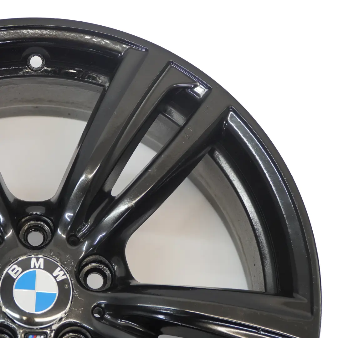 BMW F30 F32 Black Alloy Wheel Rim 19" M Double Spoke 442 8J ET:36 7846780