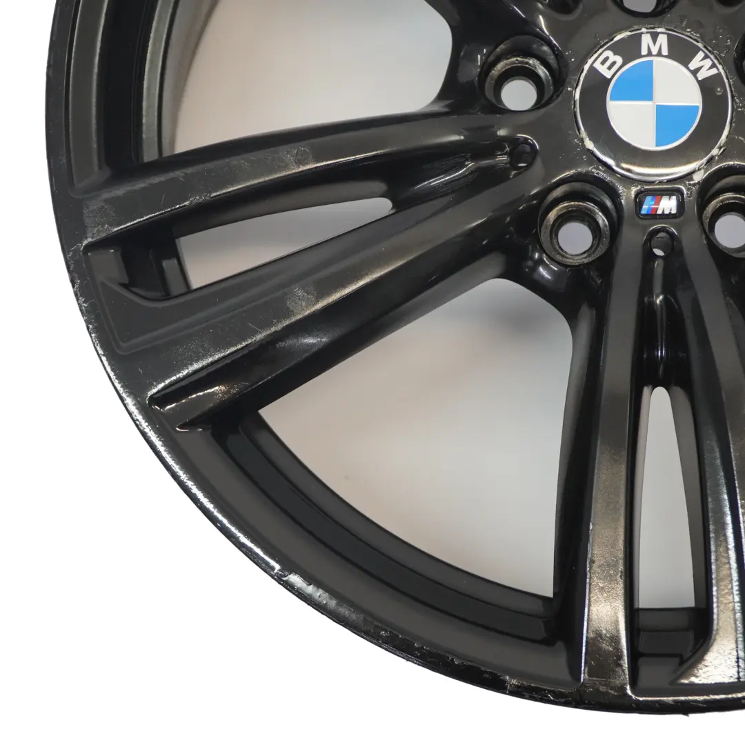 BMW F30 F32 Black Alloy Wheel Rim 19" M Double Spoke 442 8J ET:36 7846780