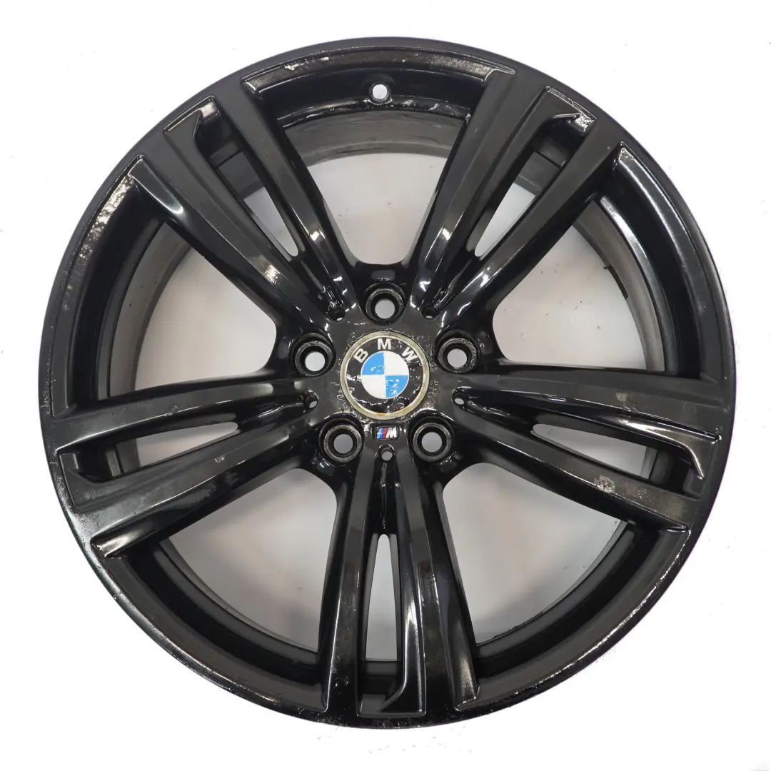 BMW F30 F32 Black Alloy Wheel Rim 19" M Double Spoke 442 8J ET:36 7846780