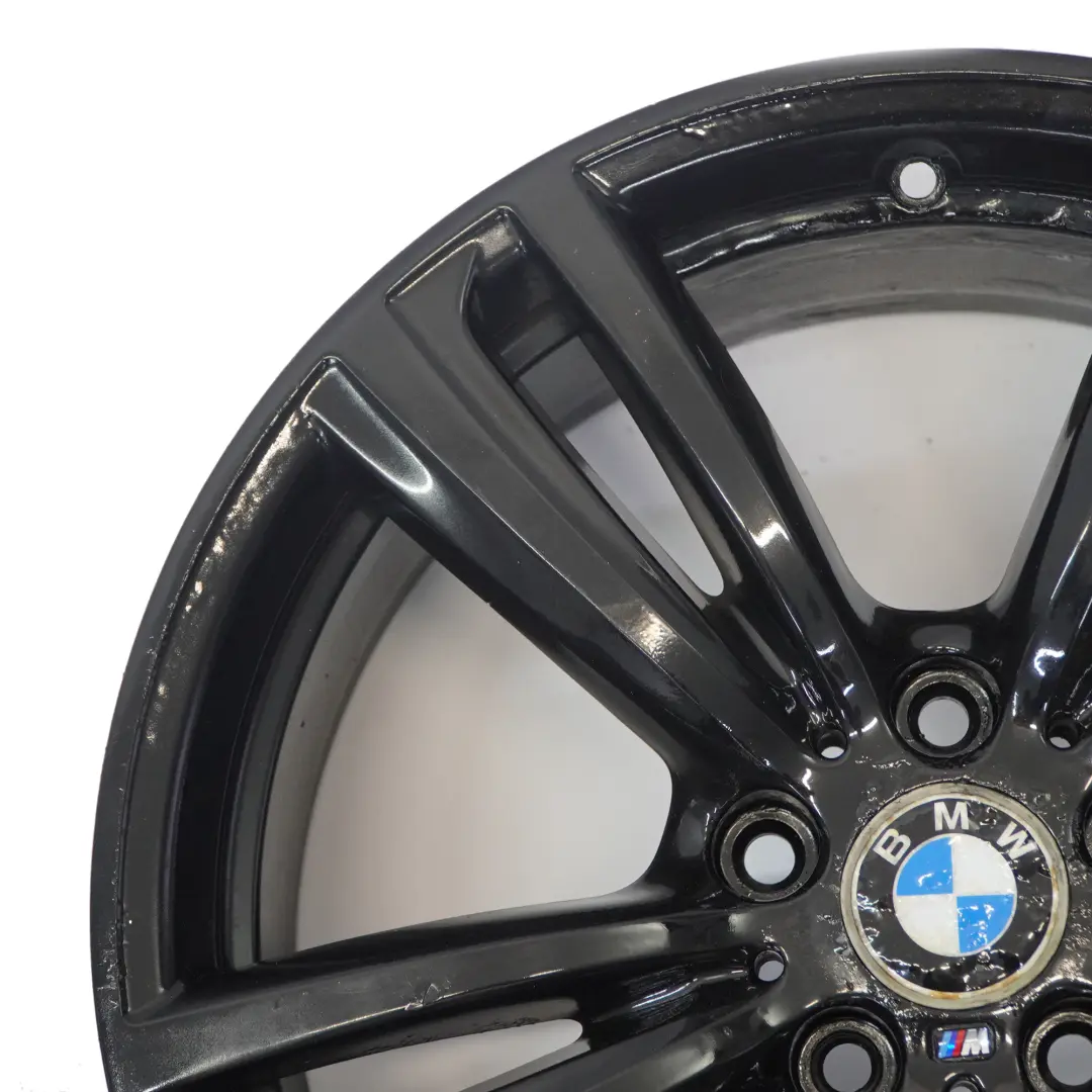 BMW F30 F32 Black Alloy Wheel Rim 19" M Double Spoke 442 8J ET:36 7846780