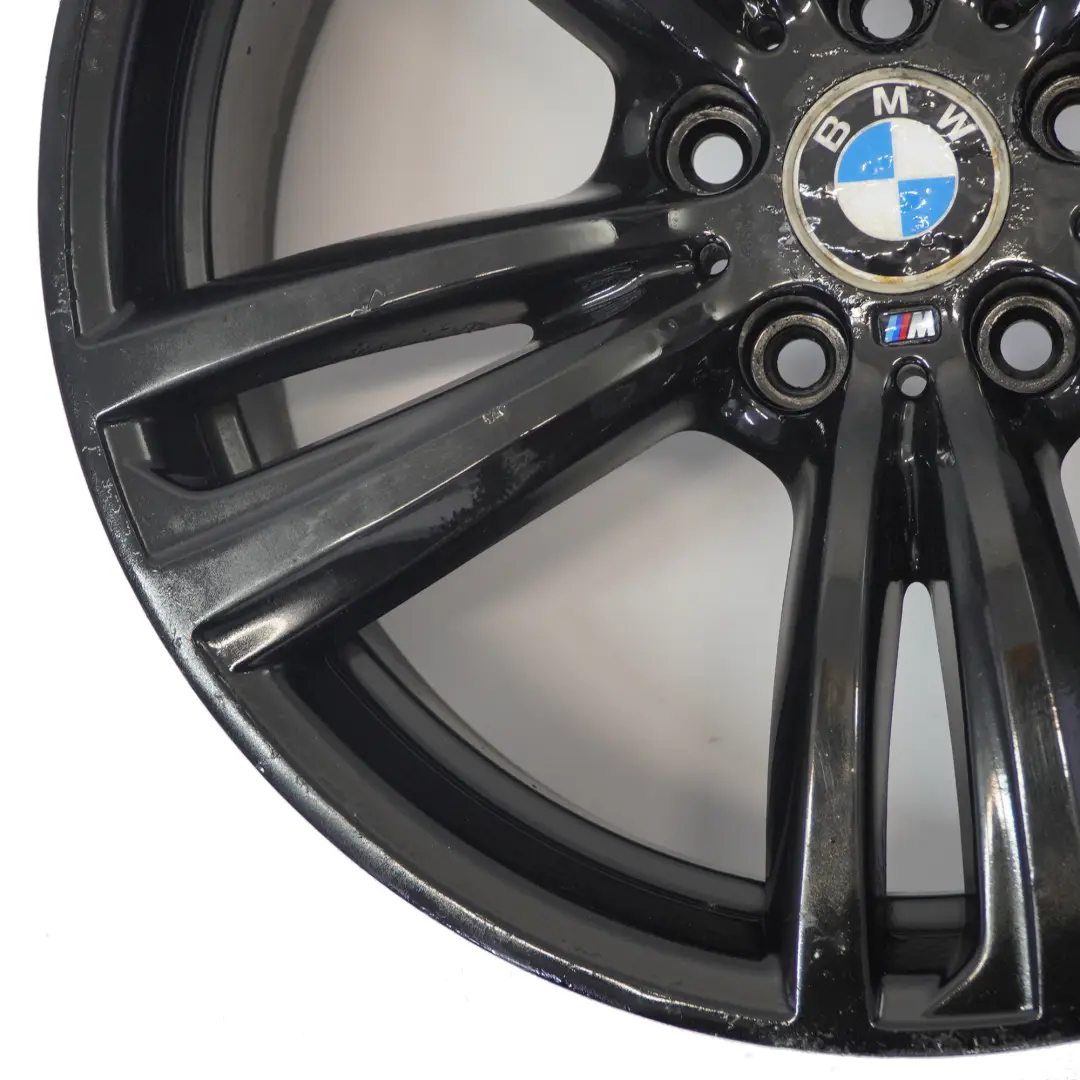 BMW F30 F32 Black Alloy Wheel Rim 19" M Double Spoke 442 8J ET:36 7846780