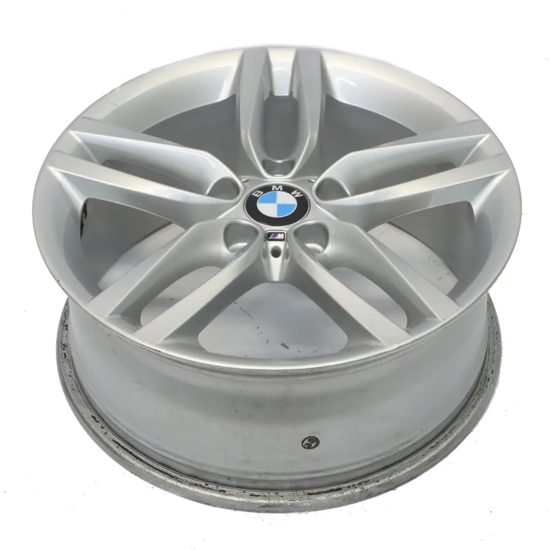 BMW F20 F21 Silver Alloy Wheel Rim 18" 7,5J ET:45 M Double Spoke 461 7846784