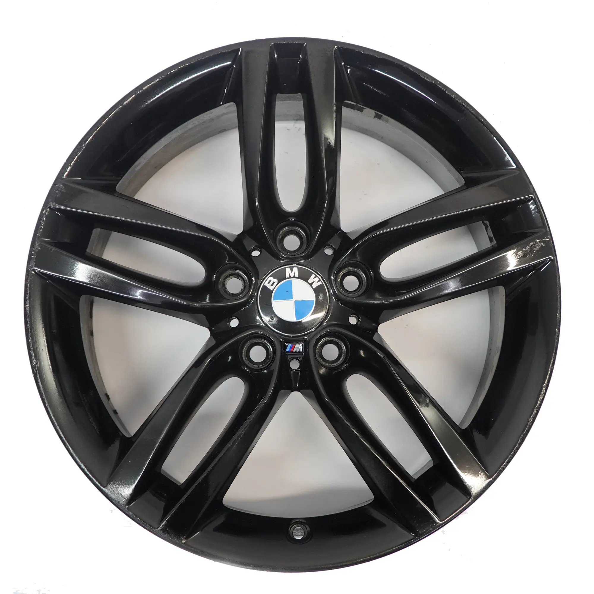 BMW F20 F21 Black Alloy Wheel Rim 18" 7,5J ET:45 M Double Spoke 461 7846784