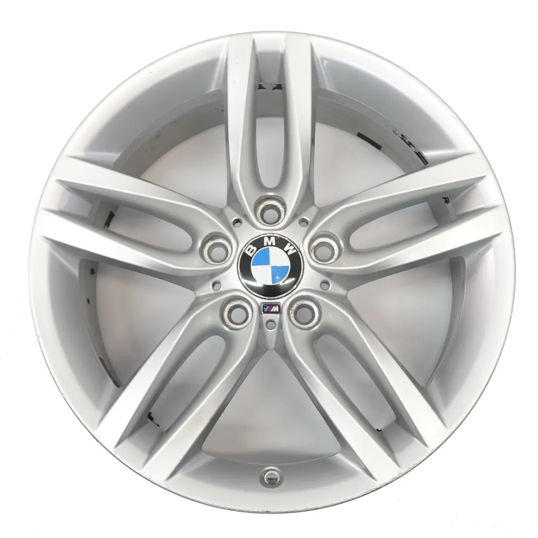 BMW F20 F21 llanta trasera aleación plata 18 "ET:52 8J M doble radio 461 7846785