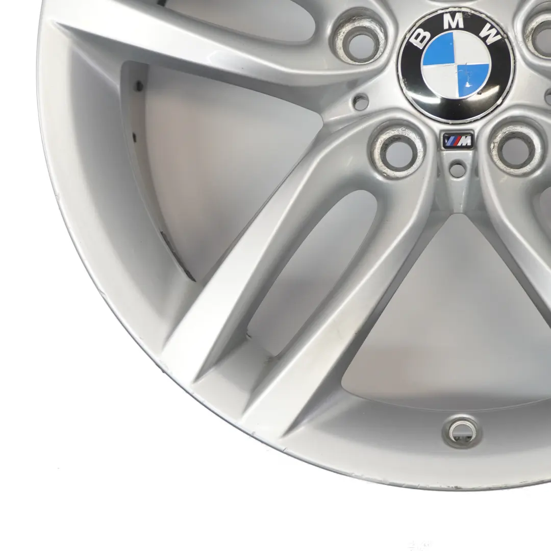 BMW F20 F21 llanta trasera aleación plata 18 "ET:52 8J M doble radio 461 7846785