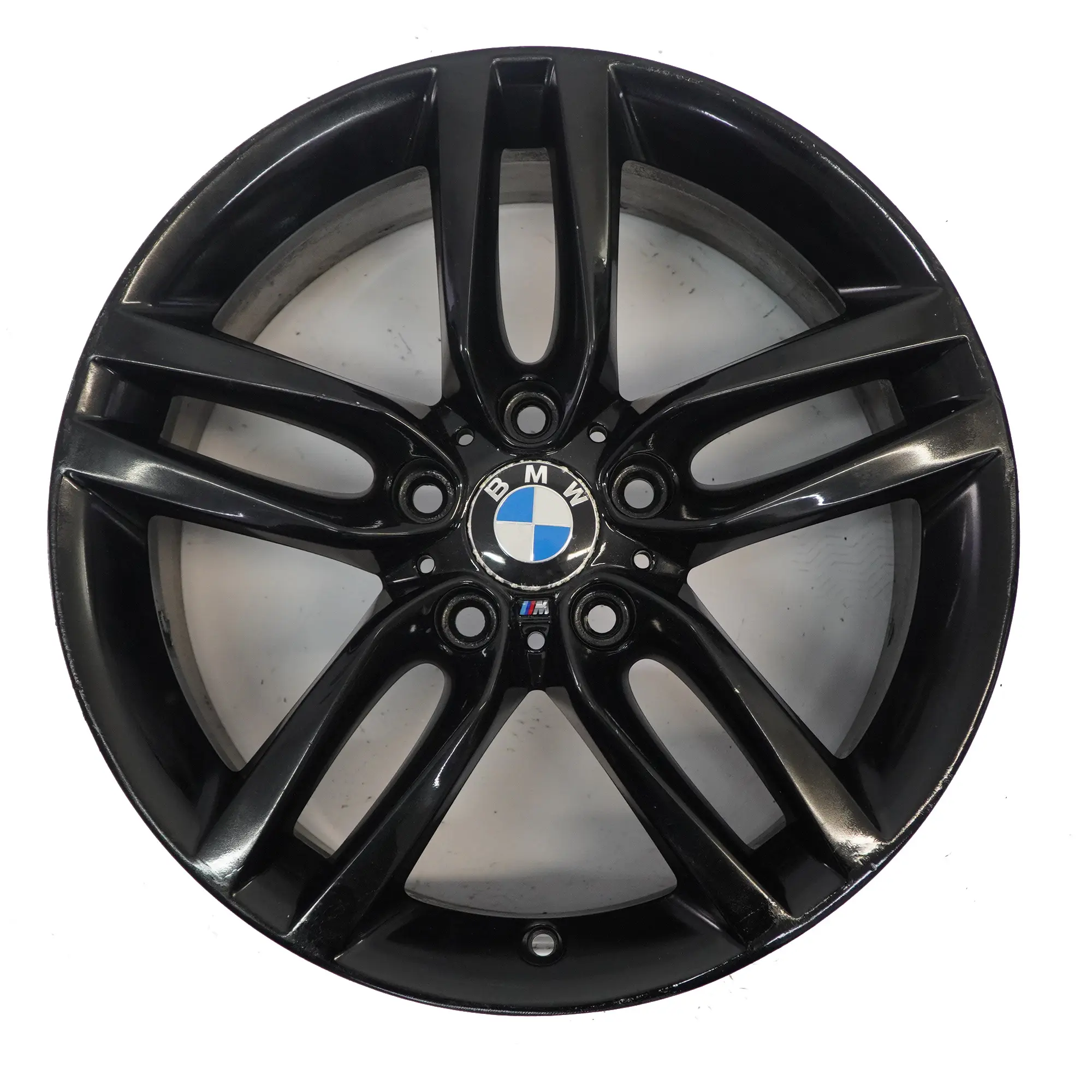 BMW F20 F21 Schwarz Leichtmetallfelge 18" ET:52 8J M Doppelspeiche 461 7846785