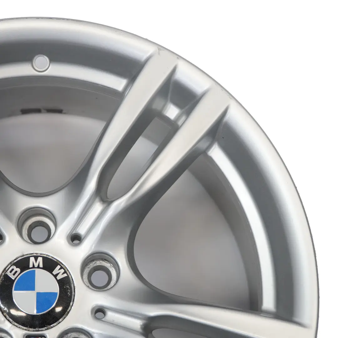 BMW F34 GT Srebrna Felga Aluminiowa 18" 9J M Star Spoke 400 ET:42 7848388