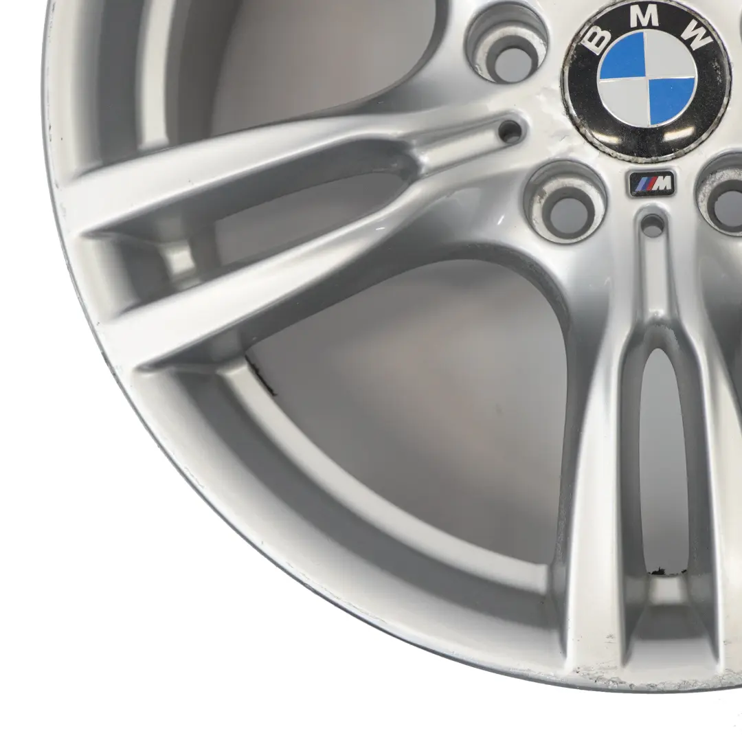 BMW F34 GT Srebrna Felga Aluminiowa 18" 9J M Star Spoke 400 ET:42 7848388