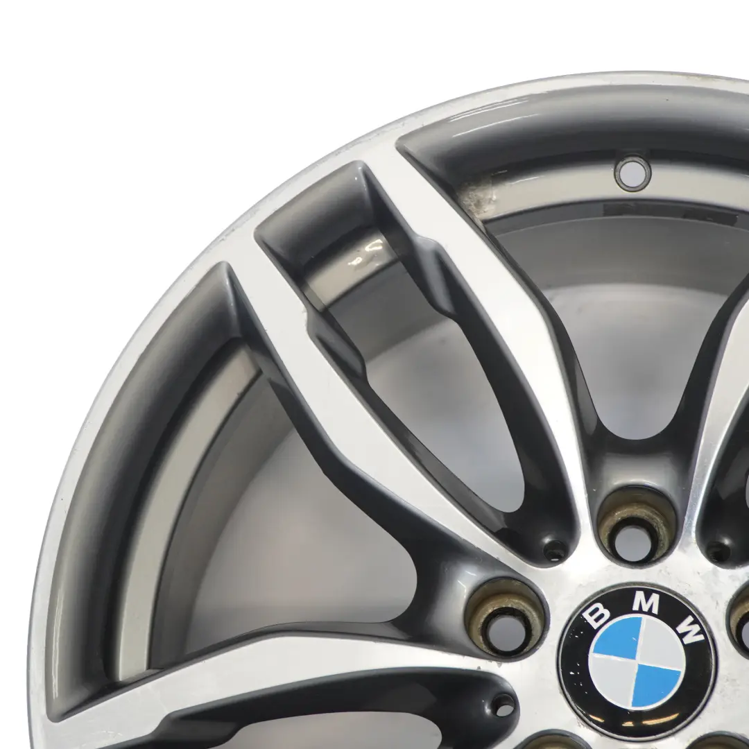 Wheel Rim BMW X3 F25 X4 F26 Alloy 19" M Double Spoke 622 9,5J ET:48 7849662