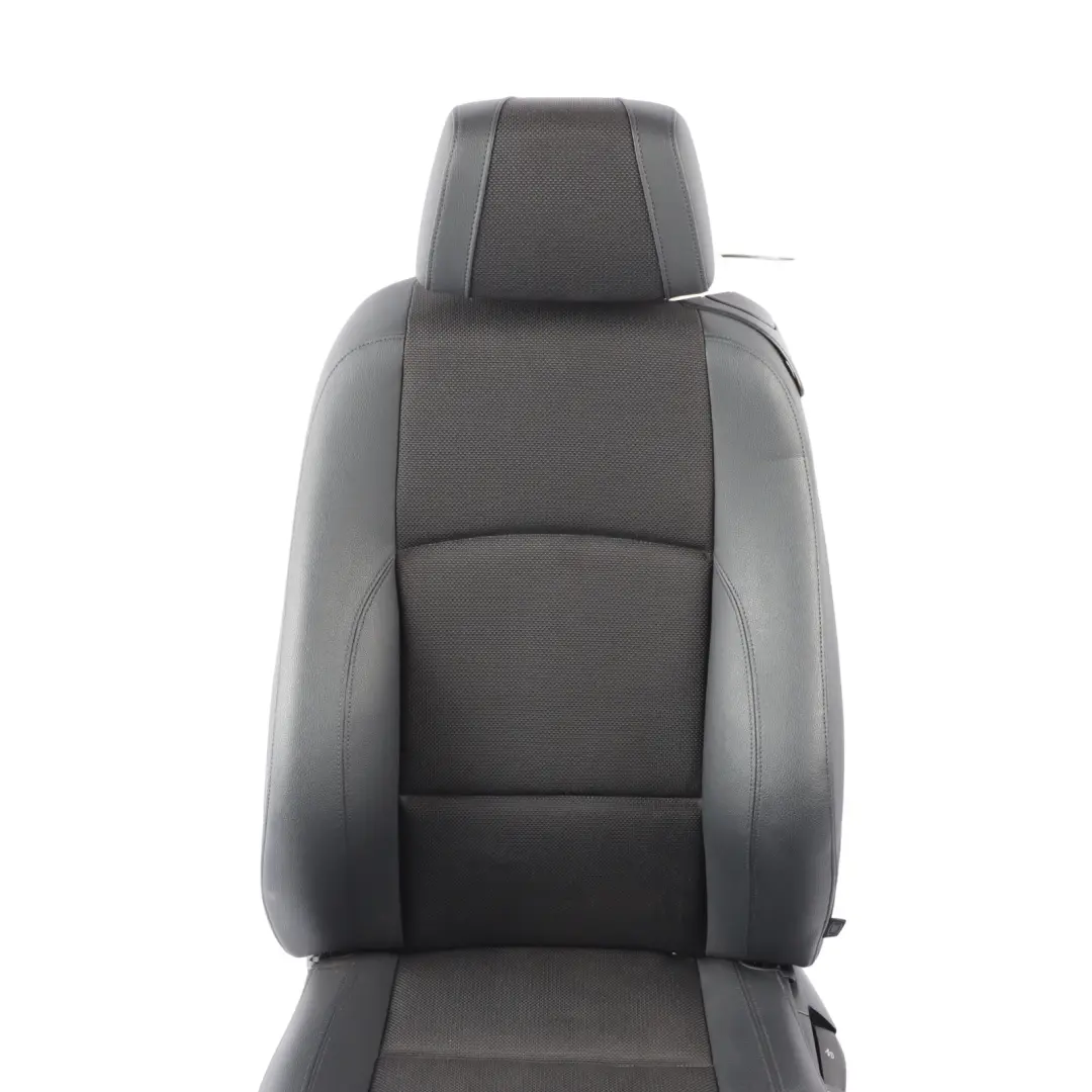 BMW E88 M Sport Seat Front Left N/S Heated Cloth/Imitation Leather Black 