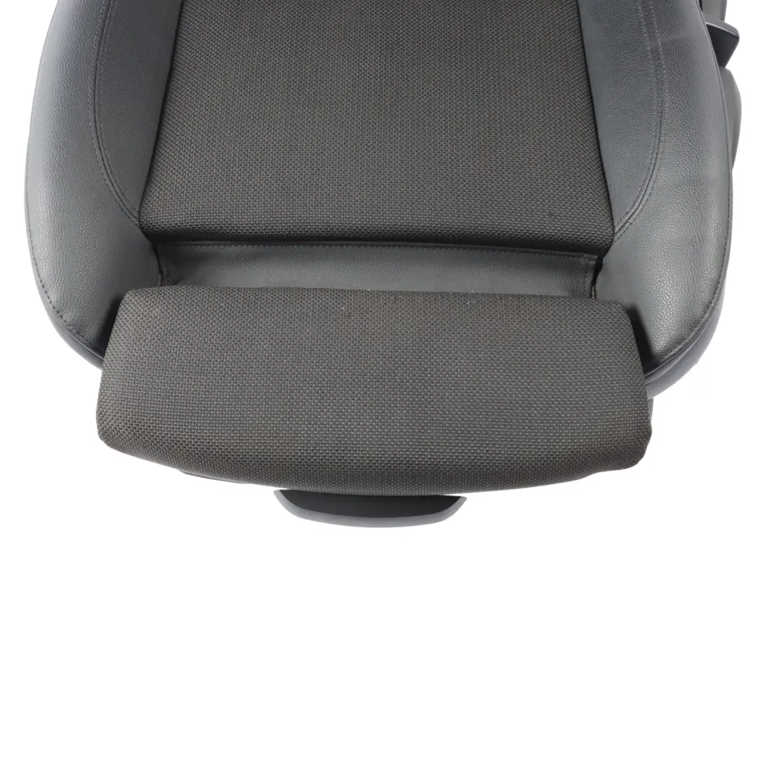 BMW E88 M Sport Seat Front Left N/S Heated Cloth/Imitation Leather Black 