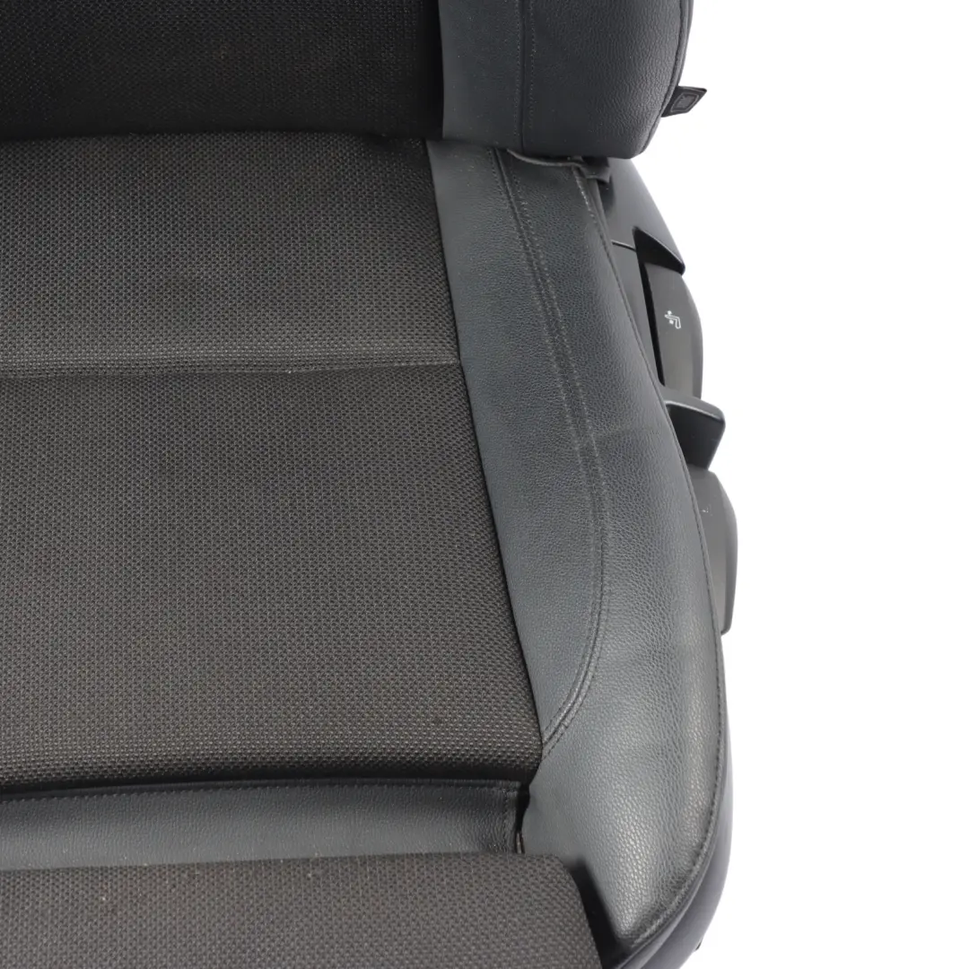 BMW E88 M Sport Seat Front Left N/S Heated Cloth/Imitation Leather Black 