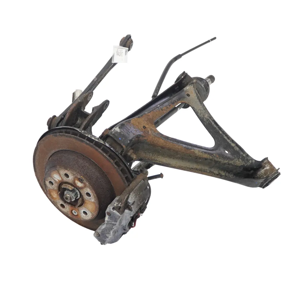 Audi Q7 4L 3.0 TDI Suspension Jambes Arrière Gauche Support Disque de Frein